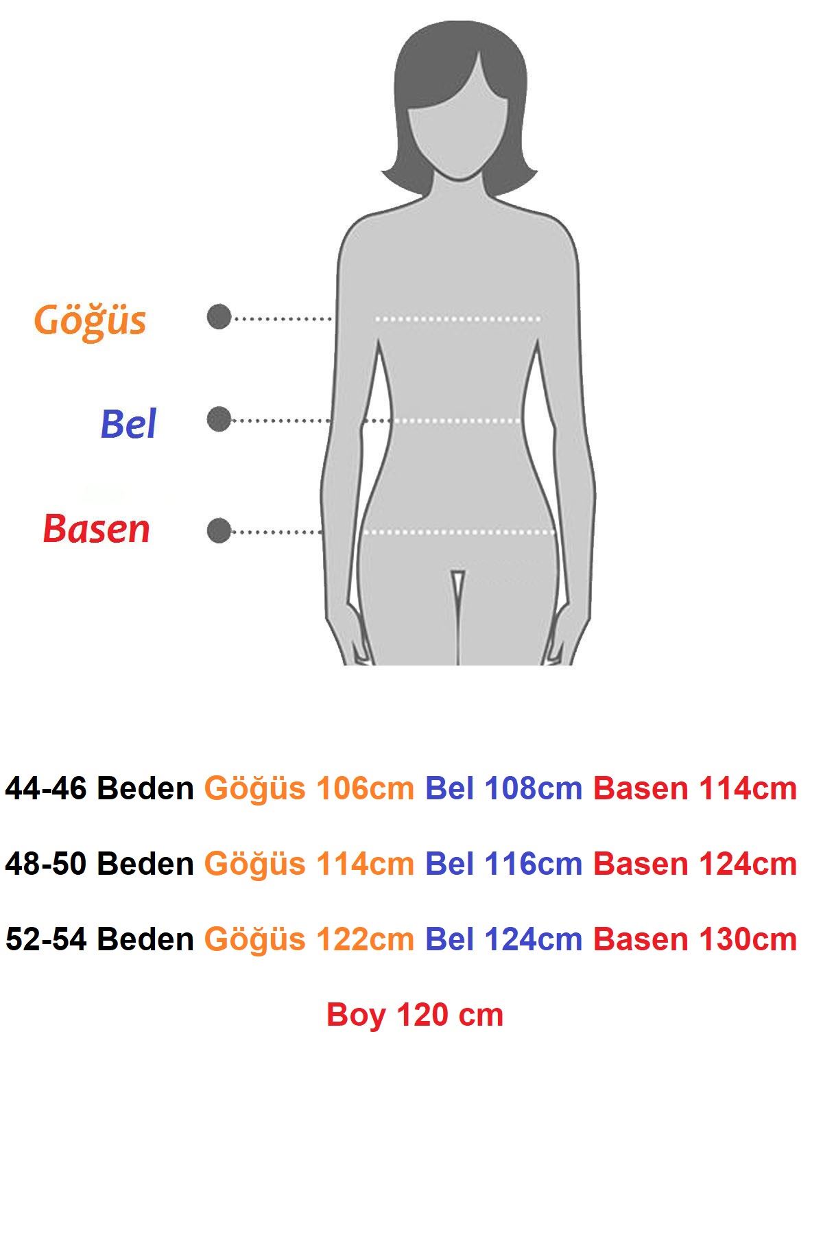 Yazlık Kısa Kol Esnek Büyük Beden Yeşil Elbise 15B-2667