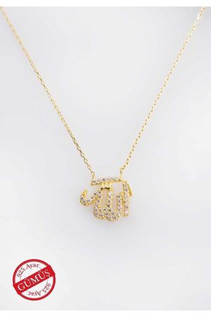 Allah Yazılı Gümüş Kolye Gk-75075