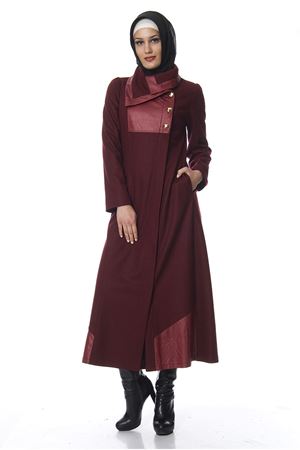 Astarlı Keçe Bordo Pardesü G10-100110