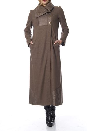 Astarlı Keçe Vizon Puane Pardesü K7-100027