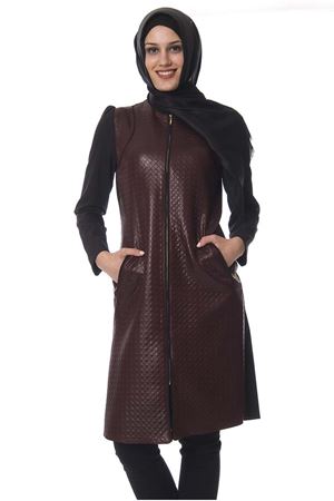 Bordo Puane Yelek G10-0670