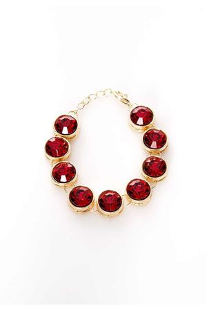 Bordo Taşlı Bileklik 4Ç-109045