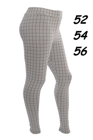 Büyük Beden Gri Tayt 1C-0003