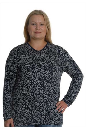 Çizgi Desenli Bluz 5C-0751