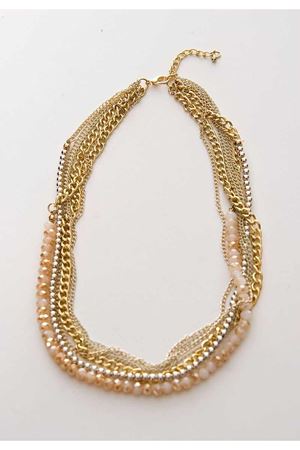 Çoklu Zincir Kolye 10Ç-98776