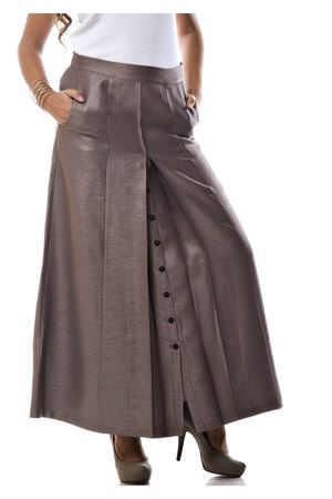 Düğme Detaylı Etek F12-85750