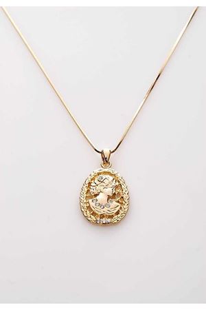 Gold Kolye 9Ç-107885