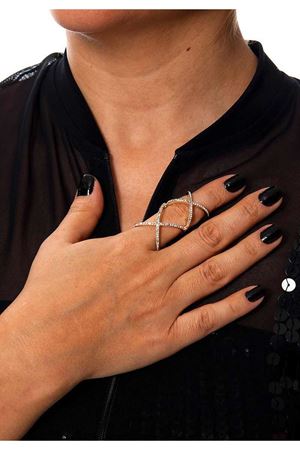 Gold Taşlı Yüzük 2Ç-109058