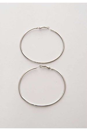 Gümüş Rengi Halka Küpe 13Ç-98816