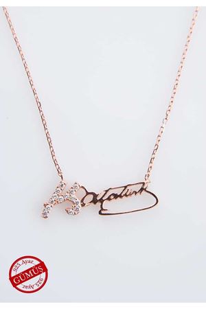 K.Atatürk İmzalı Gümüş Kolye Gk-71284