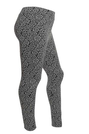 Jakarlı Desenli Tayt 3A-69218