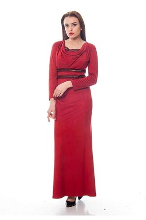 Kırmızı Uzun Elbise G1-119096