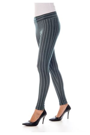 Koyu Yeşil Desenli Tayt 2A-120195