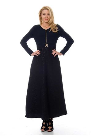 Lacivert Elbise F1-104104