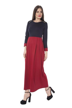 Lacivert Uzun Elbise K7-68530