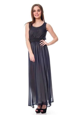 Lacivert Uzun Elbise K2-114287