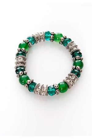 Lastik Yeşil Boncuklu Bileklik 4Ç-108950