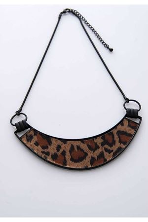 Leopar Desenli Kolye 12Ç-103641