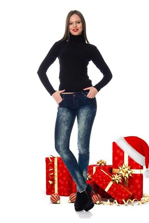 Lacivert Taşlanmış Kot 5A-102454