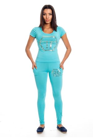 Mint Yeşili Pul İşlemeli Eşofman Takımı 14E-129560