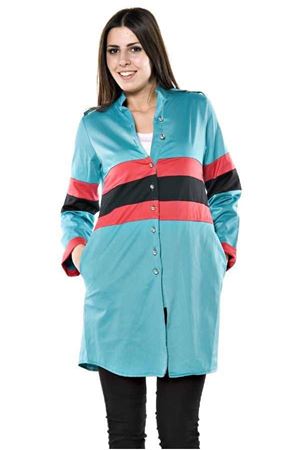 Outlet Yeşil Kadın Trençkot F9-61681