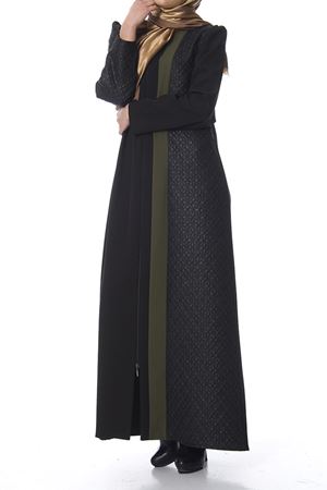 Siyah Kabartma Detaylı Kap I2-100043