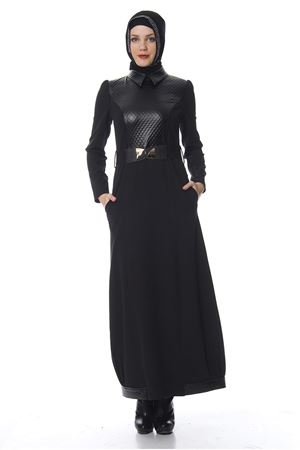 Siyah Şömziye Yakalı G10-100047