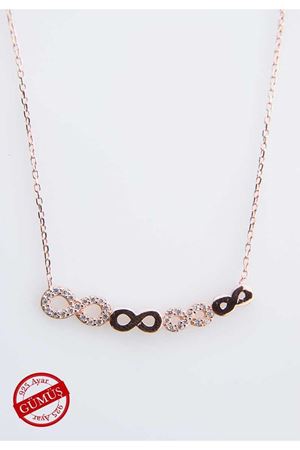 Sonsuzluk Figürlü Gümüş Kolye Gk-71287