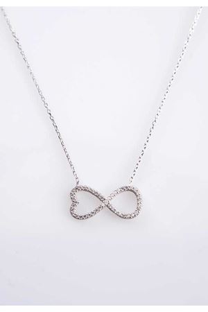 Sonsuzluk Gümüş Kolye Gk-77408