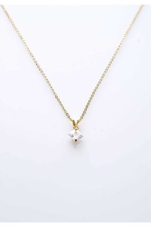 Tek Taşlı Kolye 9Ç-103611