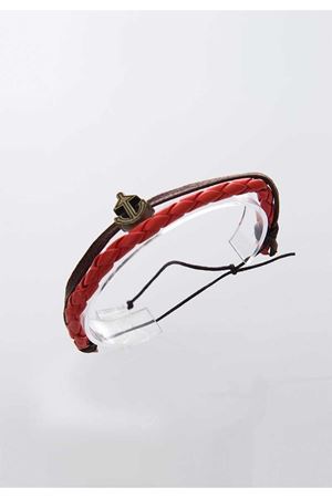 Unisex Ayarlanabilir Deri Bileklik 4Ç-104875