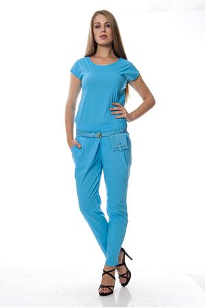 Turkuaz Kadın Tulum  H1-117310