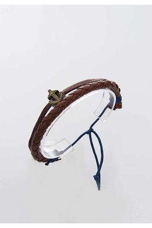 Unisex Ayarlanabilir Deri Bileklik 4Ç-104880