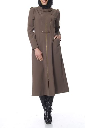 Vizon Düğme Detaylı Kap G10-100130