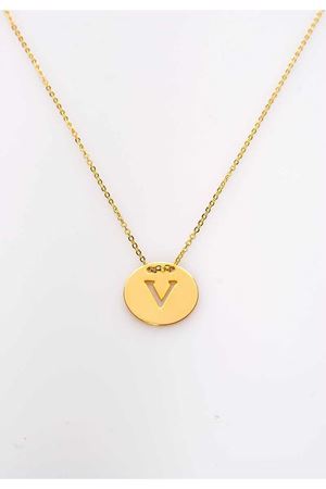 V Harf Kolye 10Ç-108127