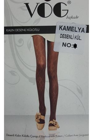 VOG Külotlu Çorap Kahverengi 18A-723K
