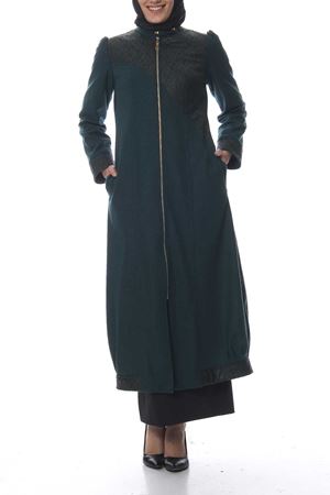 Yeşil Kaşe Kaban K7-103113