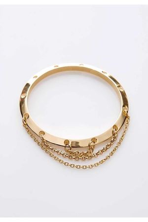 Zincir Detaylı Bileklik 6Ç-103557