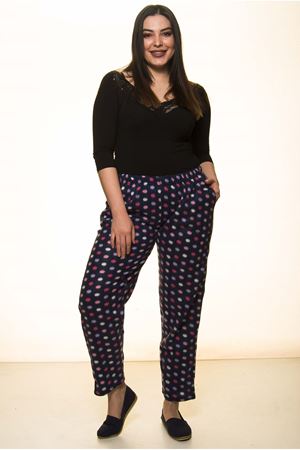 Polar Kışlık Büyük Beden Pijama Altı 23D-1469