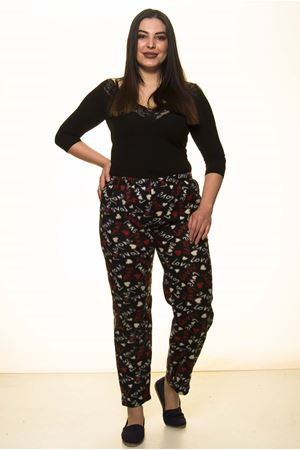 Polar Kışlık  Yazılı Pijama Altı 22-1475