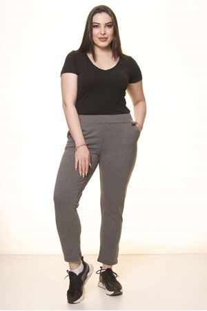 Gri Alt Eşofman 5B-8633