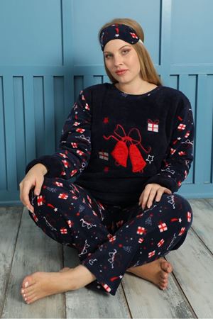 Welsoft Polar Büyük Beden Pijama Takımı 28B-1857