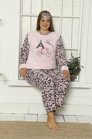 Welsoft Polar Büyük Beden Pijama Takımı 32D-183311