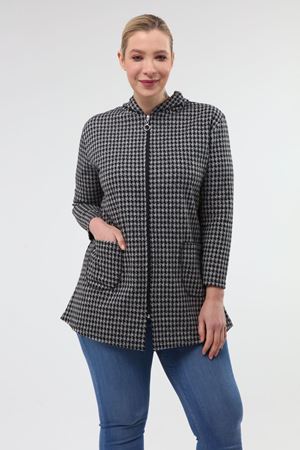 Büyük Beden Kapşonlu Sweatshirt 20C-1970