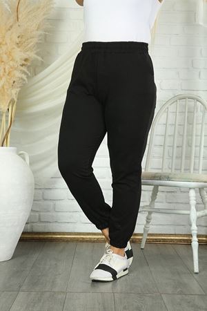 Büyük Beden Kışlık Şardonlu Alt Eşofman 22C-1983