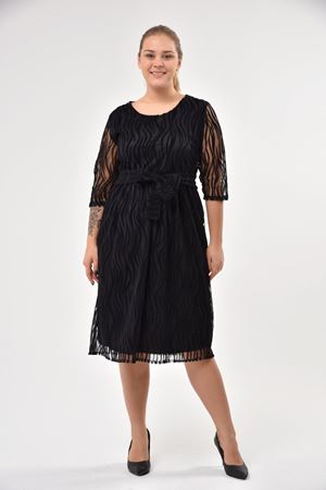 Büyük Beden Abiye Elbise 41C-2000