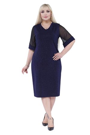 Işıltılı Şık Büyük Beden Elbise 6C-2303