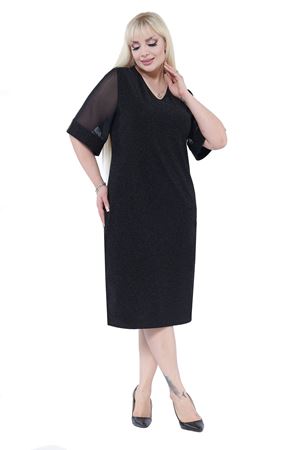 Işıltılı Şık Büyük Beden Elbise 5D-2302