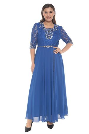 Nakışlı Dantel Büyük Beden Abiye Elbise G10-2332