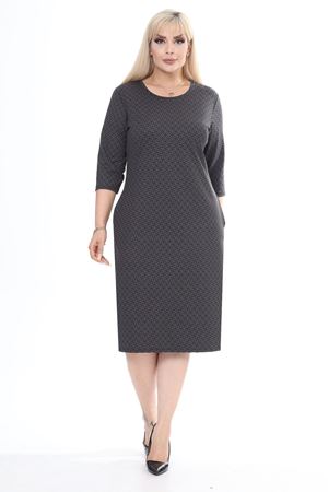 Çift Cepli Kışlık Büyük Beden Elbise 21E-2464